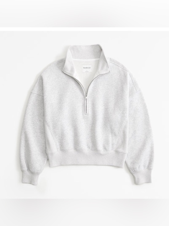 Abercrombie & Fitch Tops - Abercrombie & Fitch - Half-Zip Sweatshirt